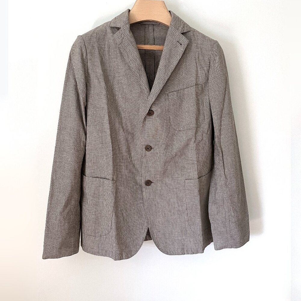 45rpm  Tiny Herringbone Blazer